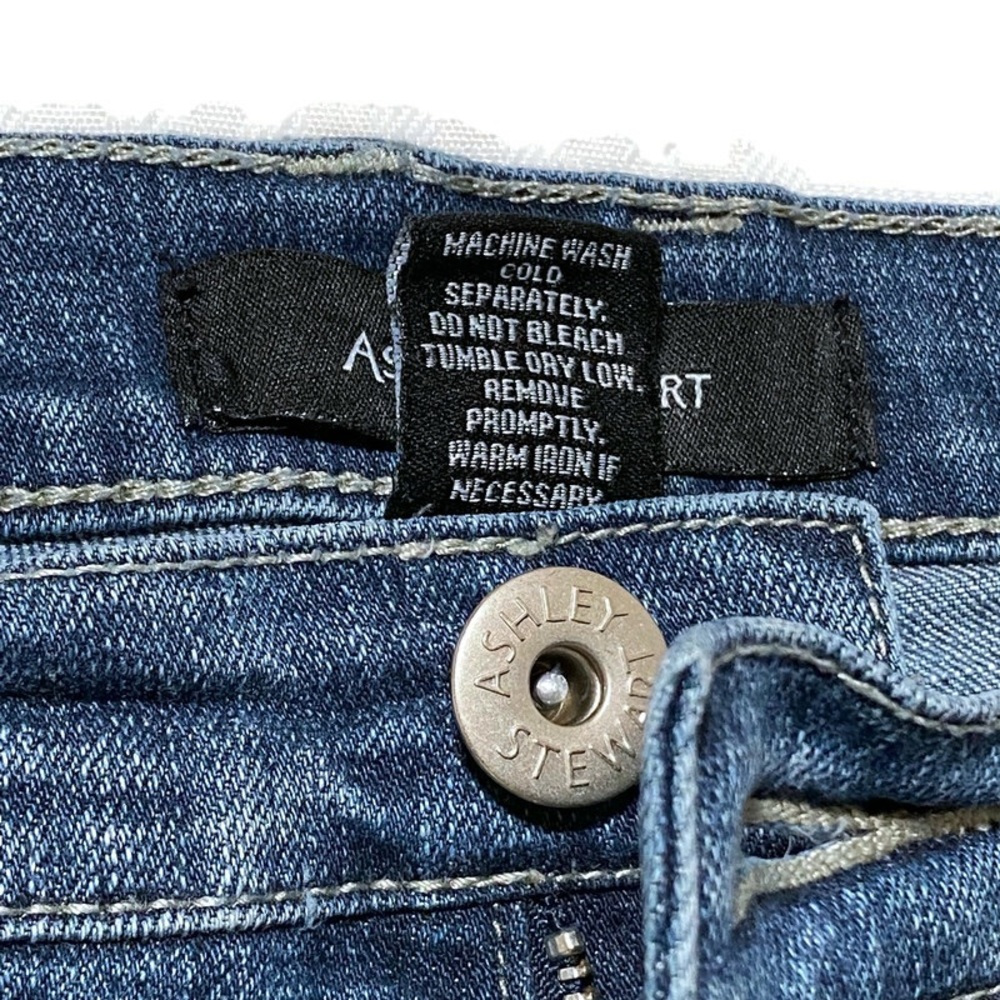 ASHLEY STEWART VINTAGE STRAIGHT LEG JEANS SIZE 14 - Picture 6 of 7